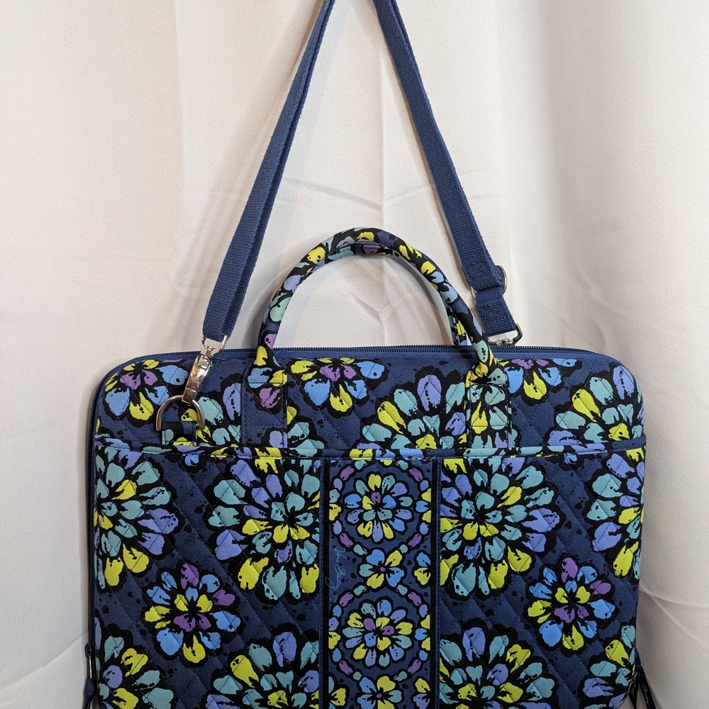Vera Bradley Floral Quilted Laptop Bag